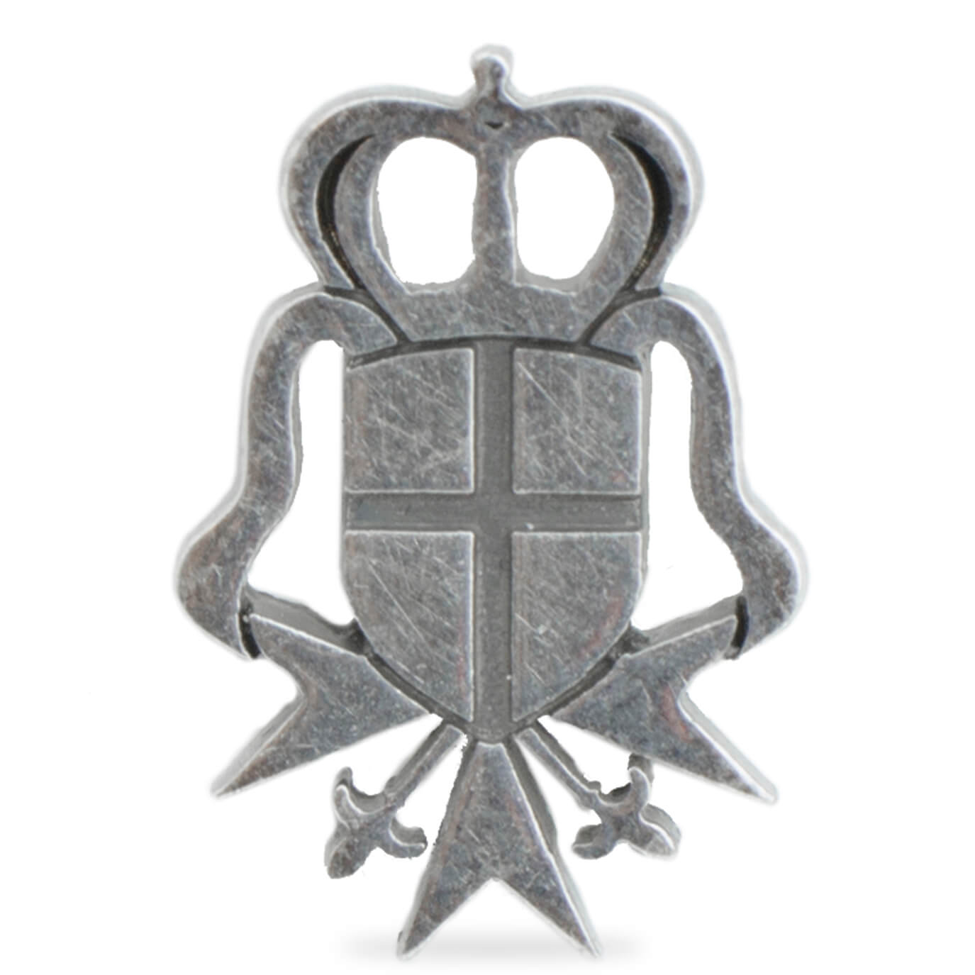 Gagliardi Cavaleri Logo Silver Lapel Pin - Gagliardi