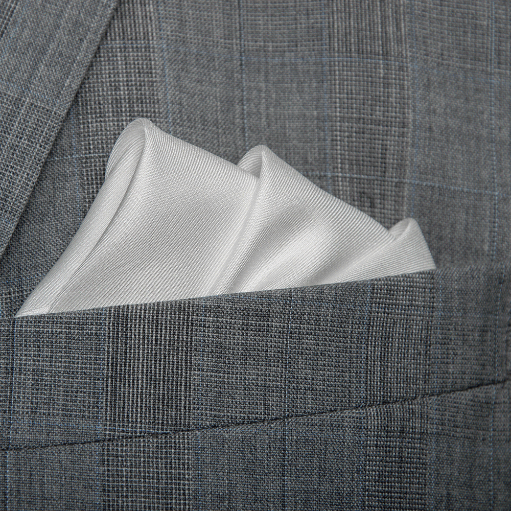 Mid Grey with Blue Stripe Two-Piece Suit - Gagliardi