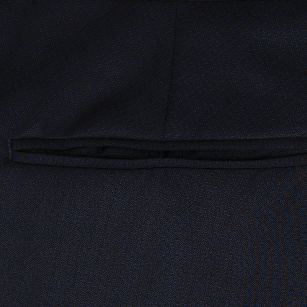 Navy Micro Jacquard Evening Two-Piece Tuxedo - Gagliardi