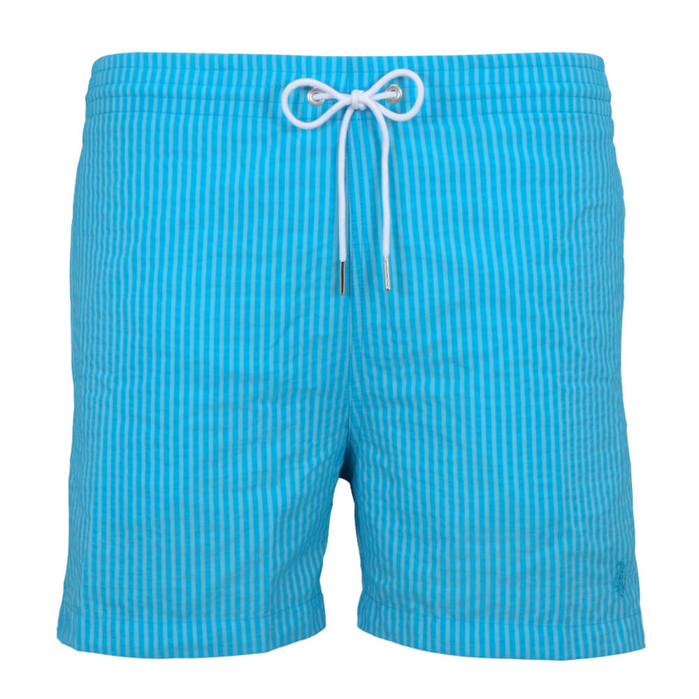Blue Stripe Swim Shorts - Gagliardi