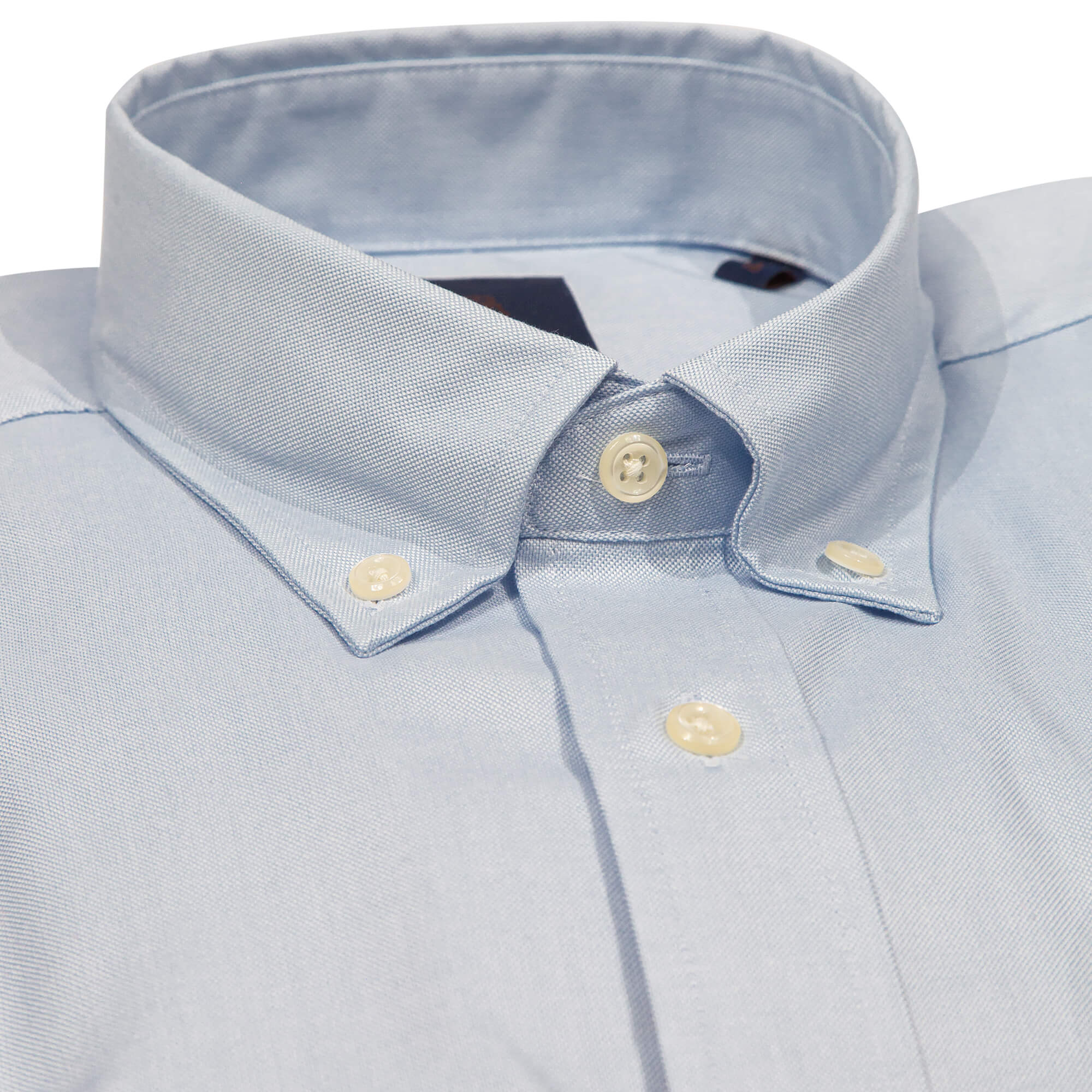Tailored Fit Sky Oxford Non Iron Button Down Shirt