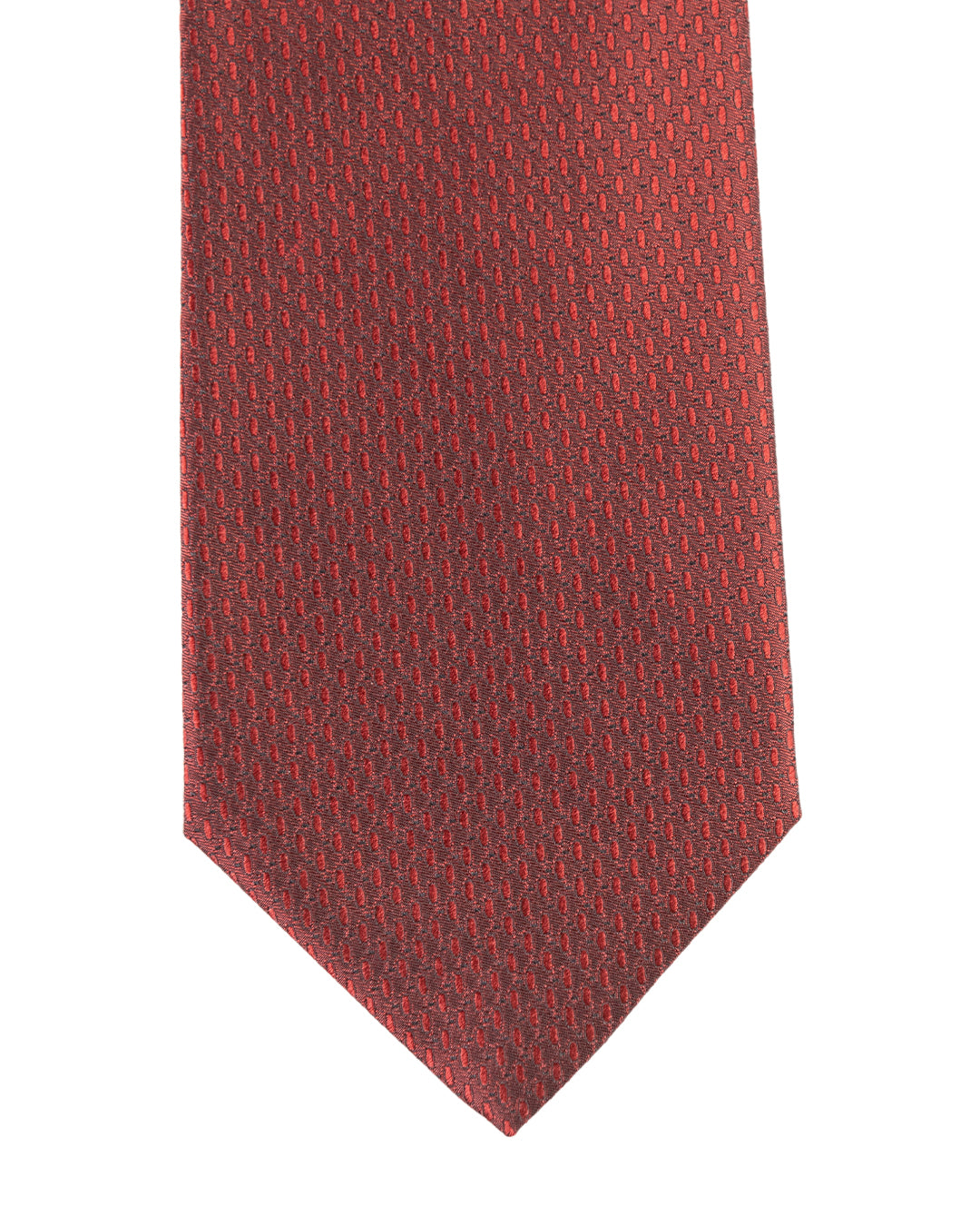 Red Tie Textured