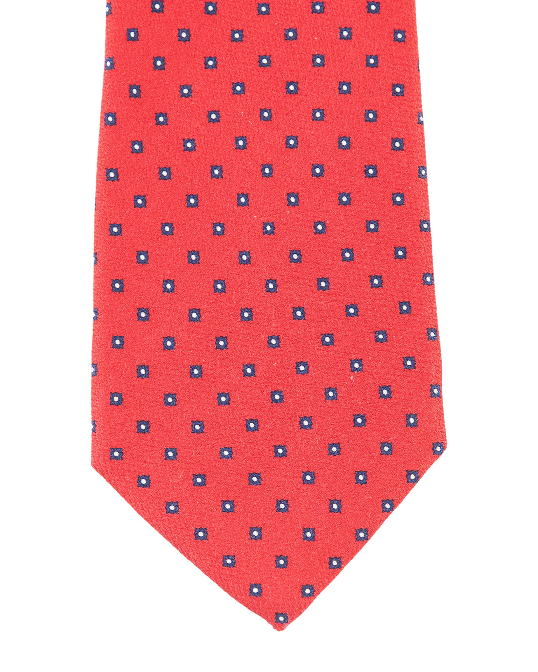 Red Tie With Diamonds