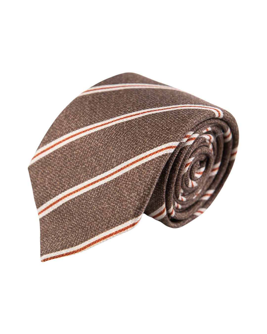 Brown Tie Stripe
