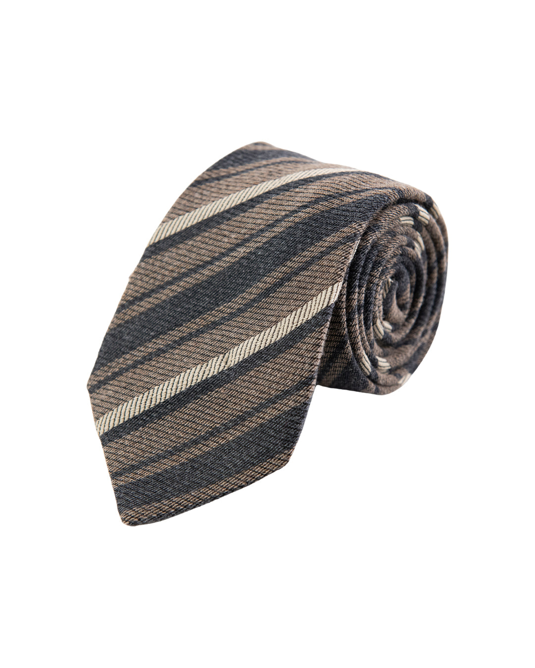 Grey Tie Stripe