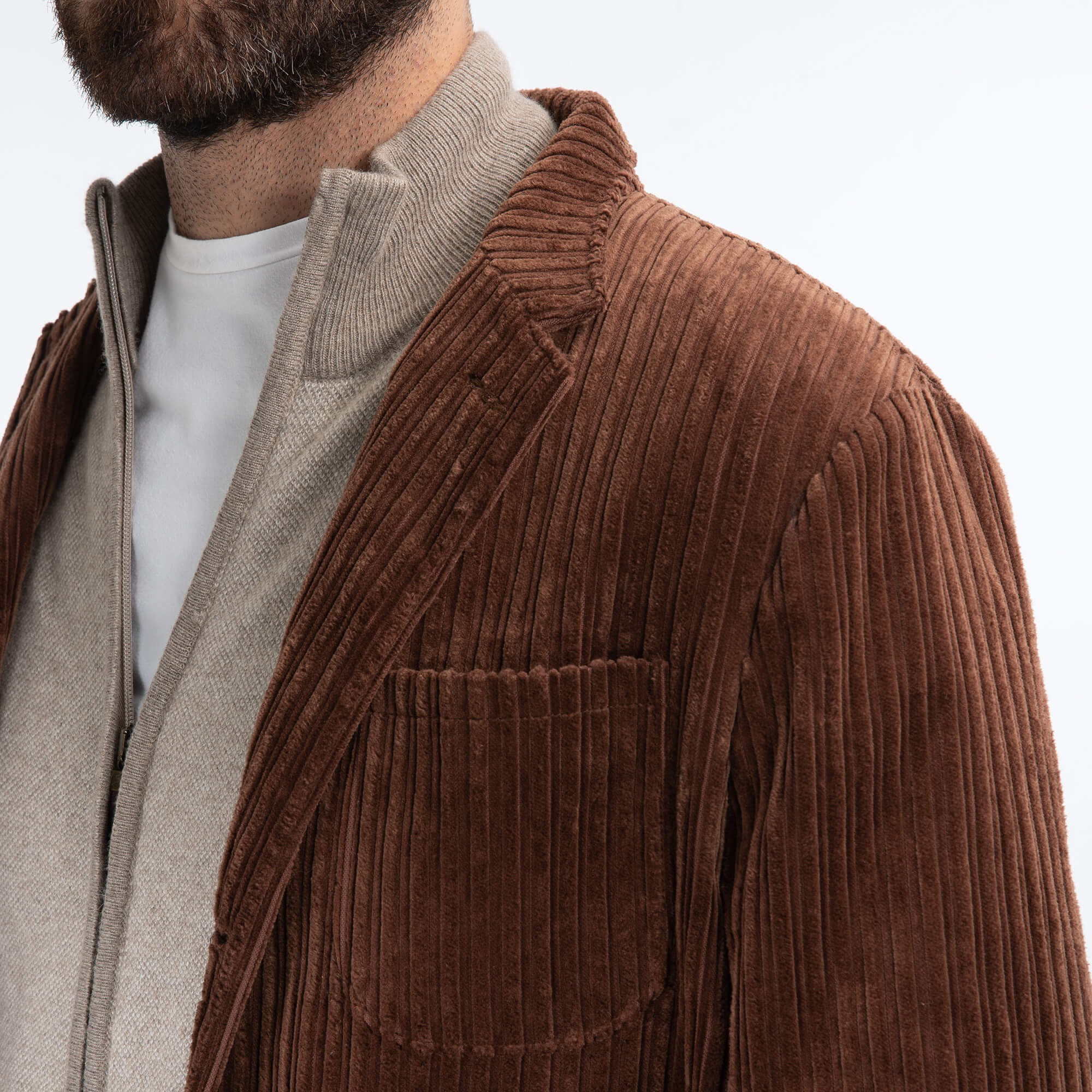 Brown Corduroy Jacket