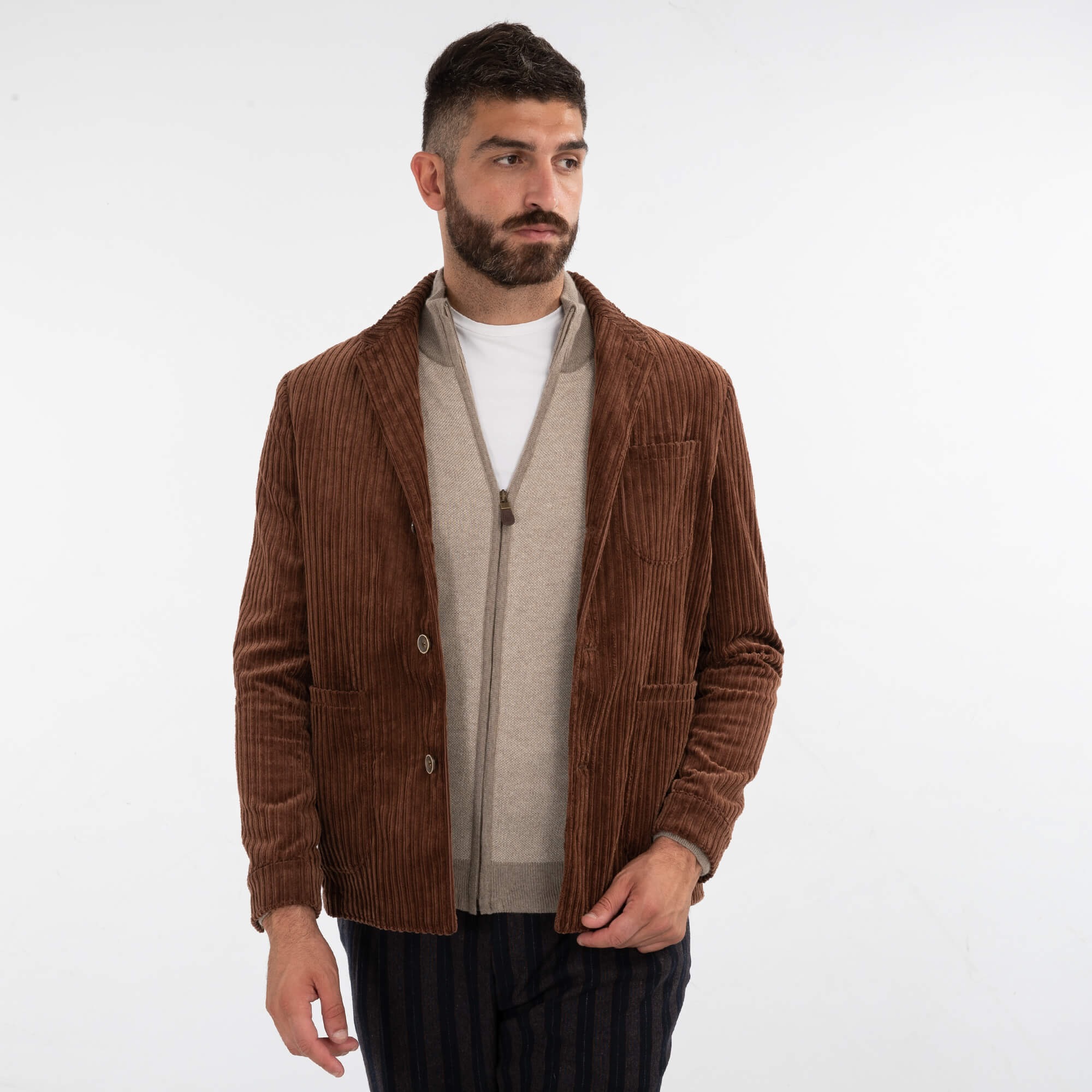 Brown Corduroy Jacket