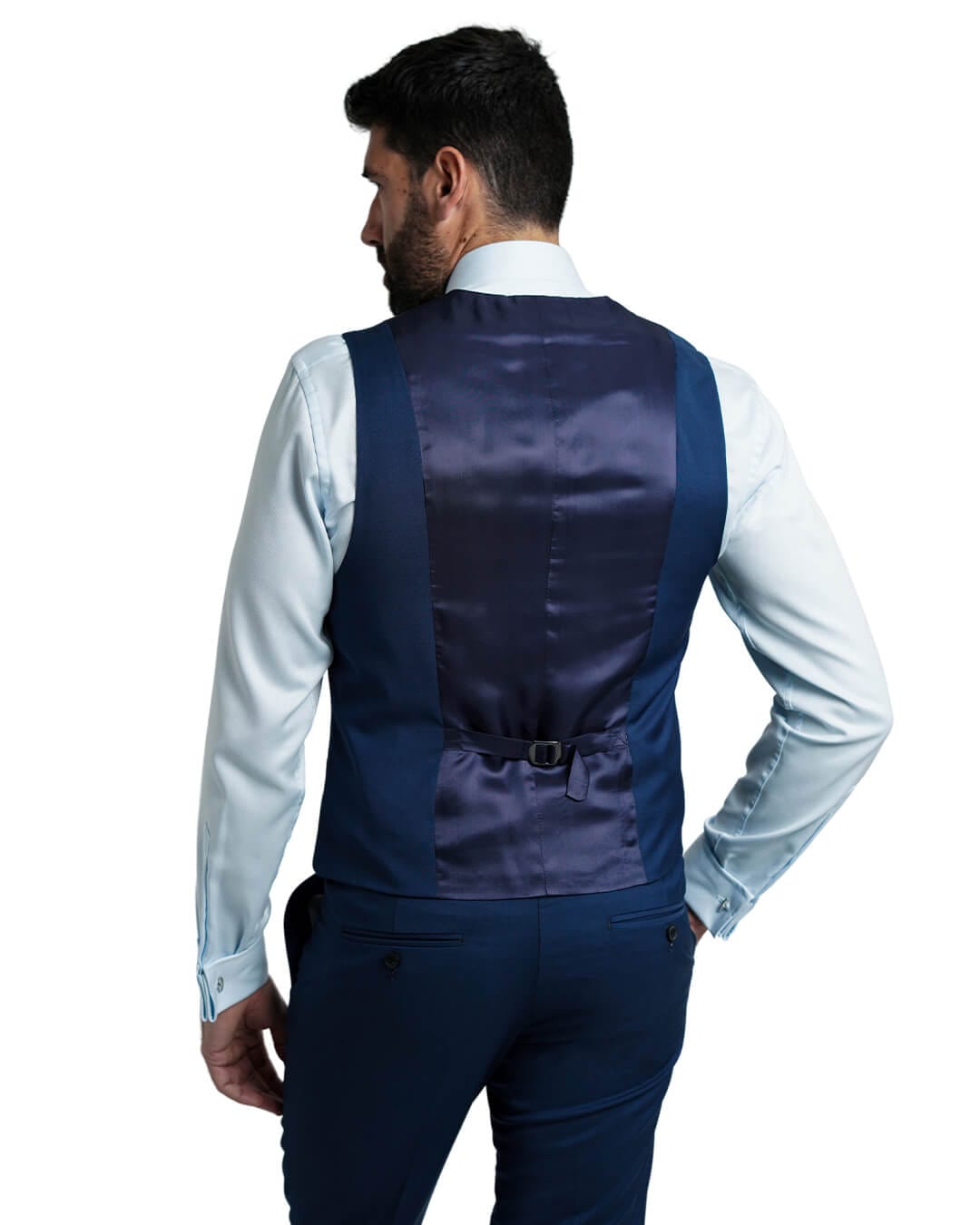Gagliardi Waistcoat Gagliardi Blue Lanificio F. Lli Cerruti Tropical Suit Waistcoat